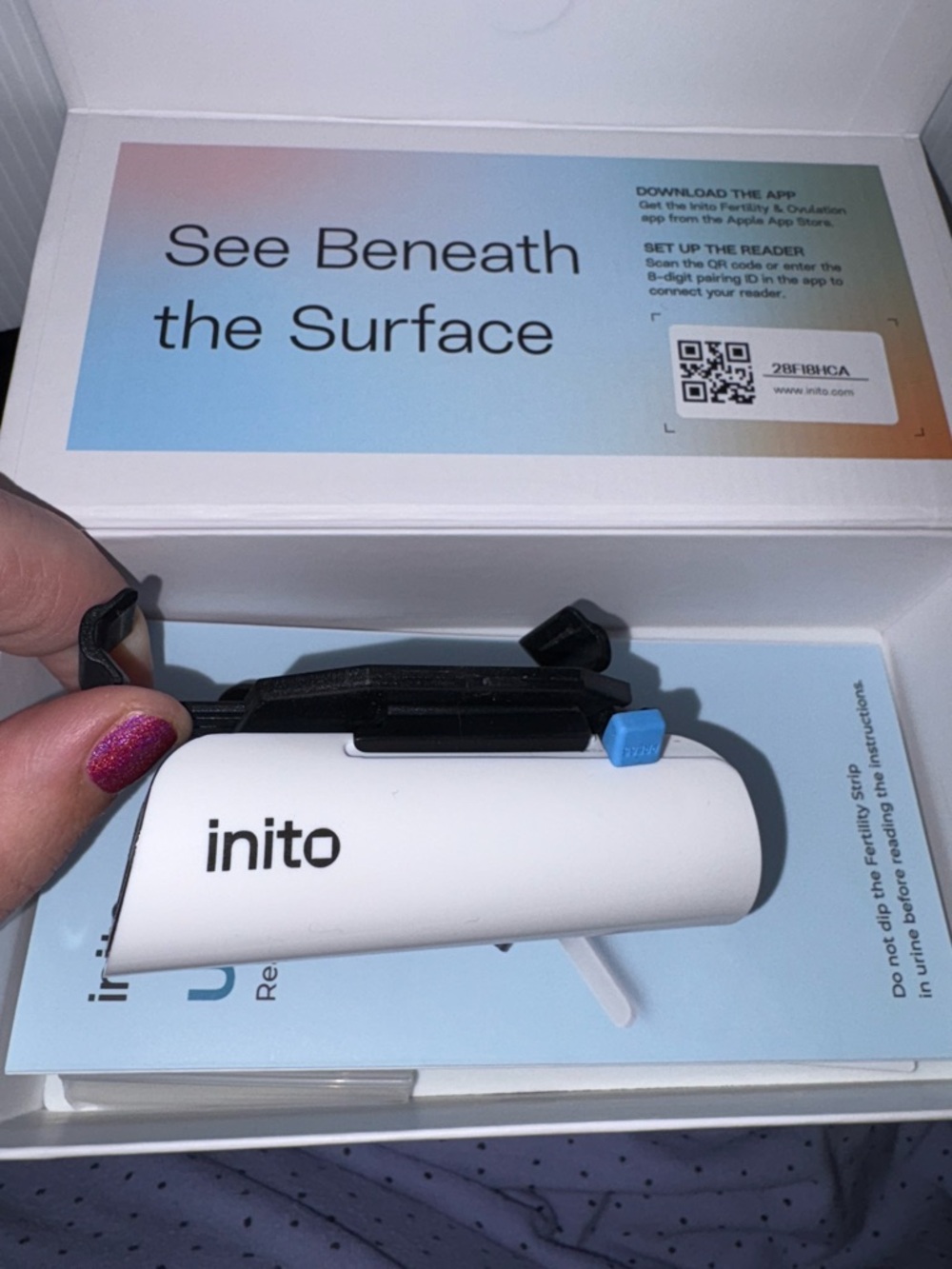 inito Fertility & Ovulation Reader - comes with 15 tests